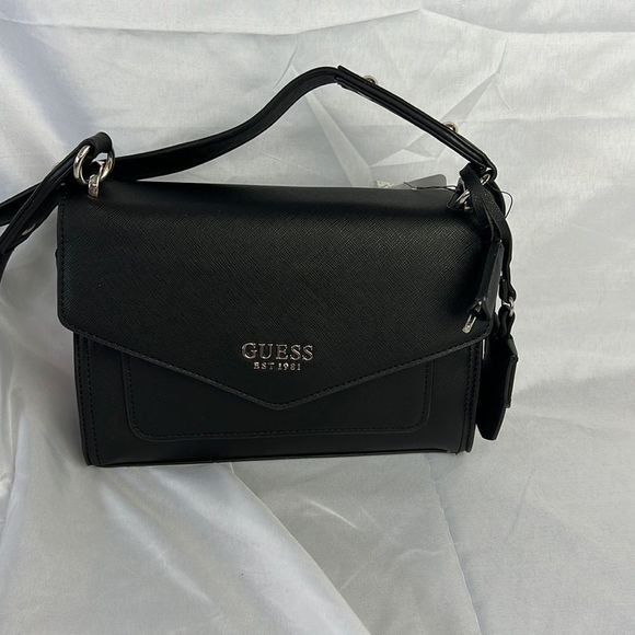 Guess Bags Nwt Guess Crossbody Black Bag Poshmark